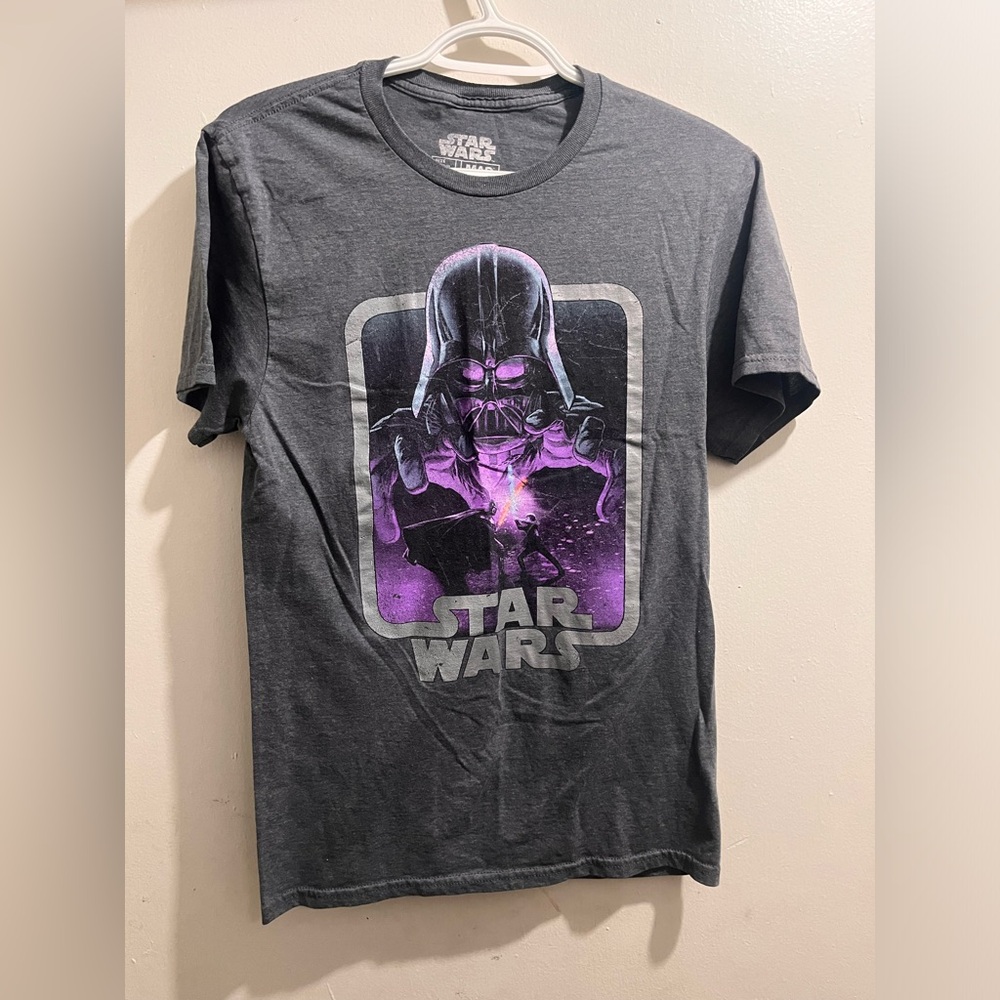 Star Wars Dark Gray and Purple Tee